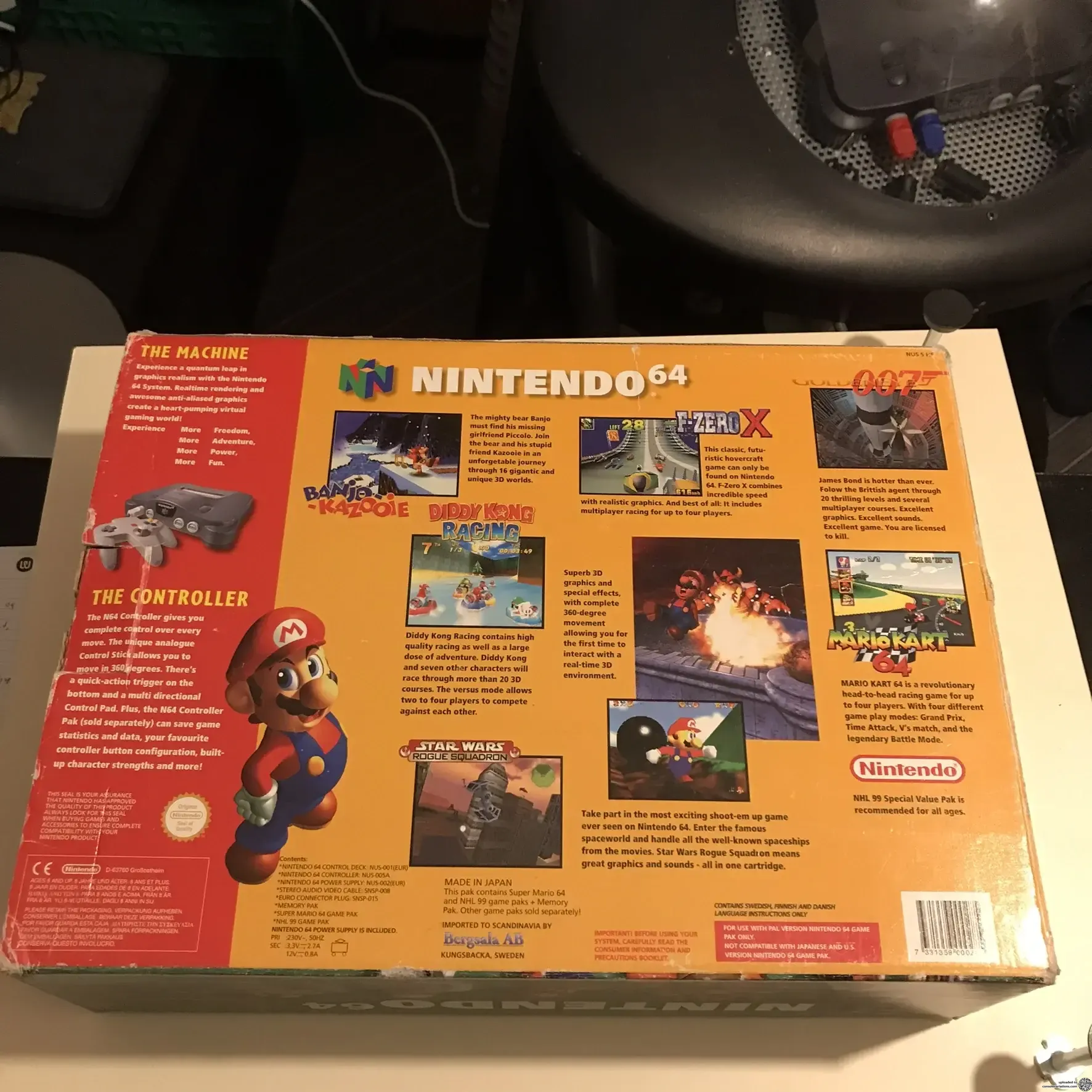 Consolevariations - Nintendo 64 NHL 99 Bundle | Consolevariations