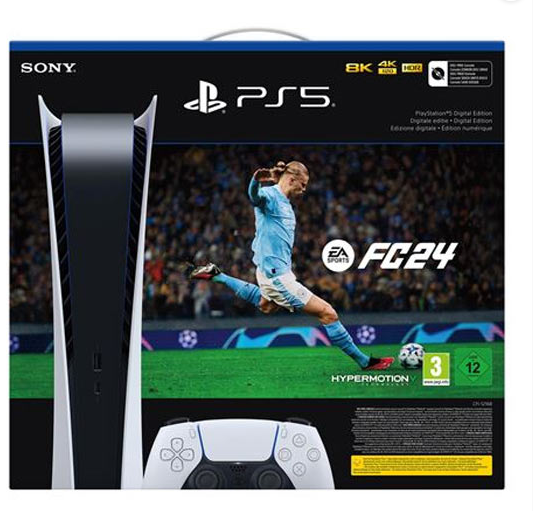  Sony PlayStation 5 Digital Edition: EA FC 24 Bundle