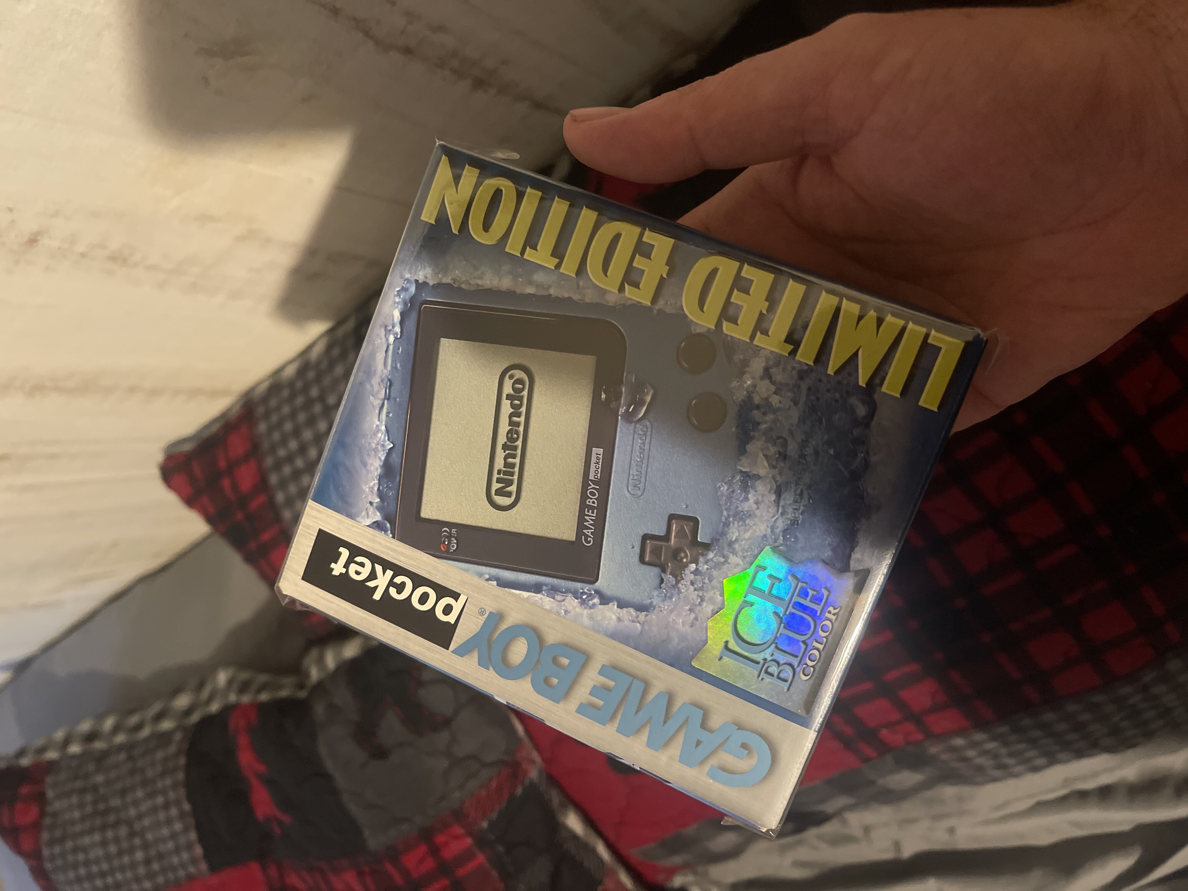 Nintendo Game Boy Pocket Ice Blue Console