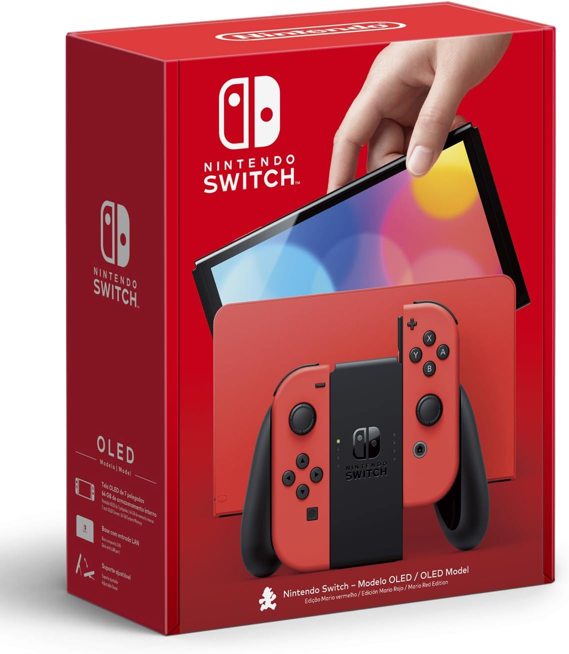  Nintendo Switch OLED Model - Mario Red Edition [BR]