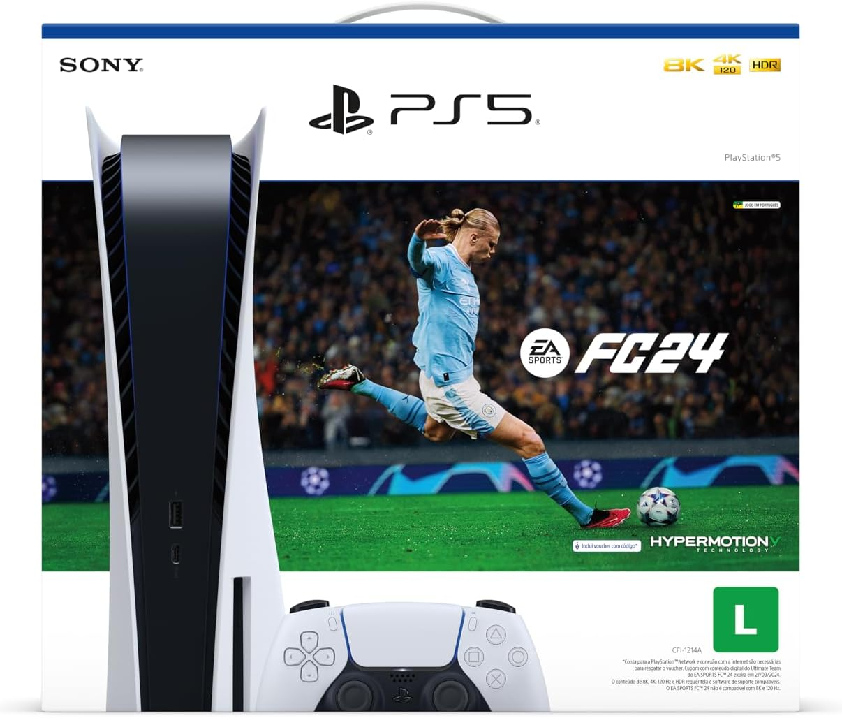  Sony PlayStation 5 EA FC 24 Bundle [BR]