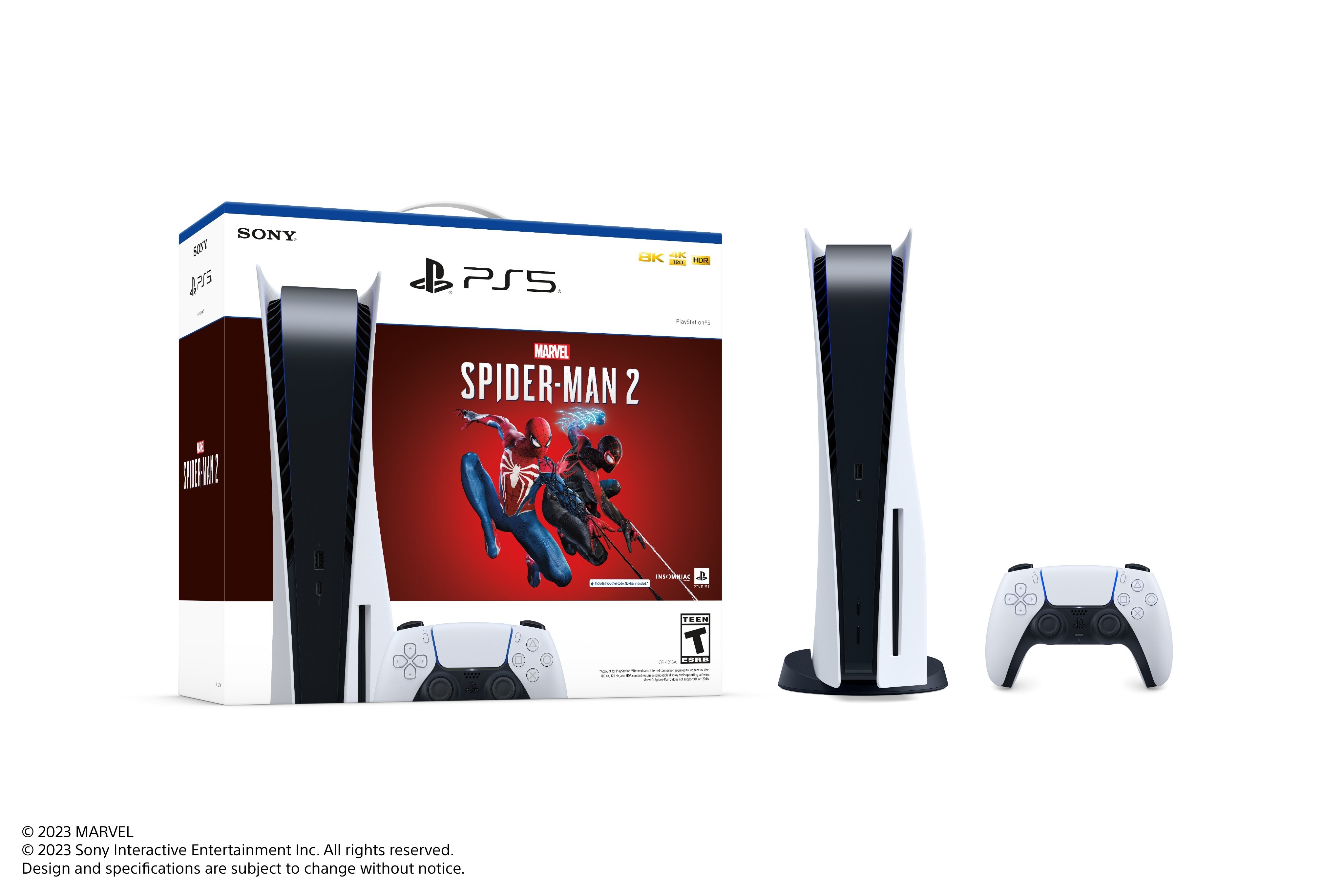  Sony PlayStation 5 Marvel&#039;s Spider-Man 2 Bundle