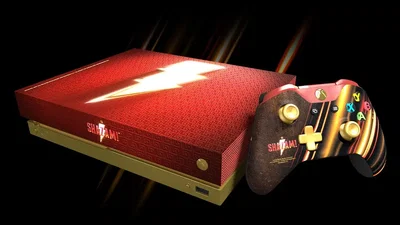 Microsoft Xbox One X Shazam Console