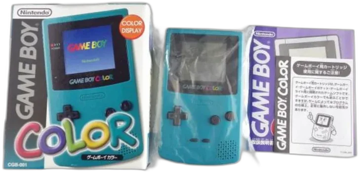  Nintendo Game Boy Color Teal Console [JP]