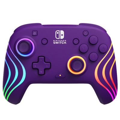 PDP Switch Afterglow Wave Purple Wireless Controller