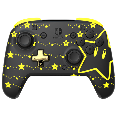 PDP Switch Rematch Glow Super Star Wireless Controller