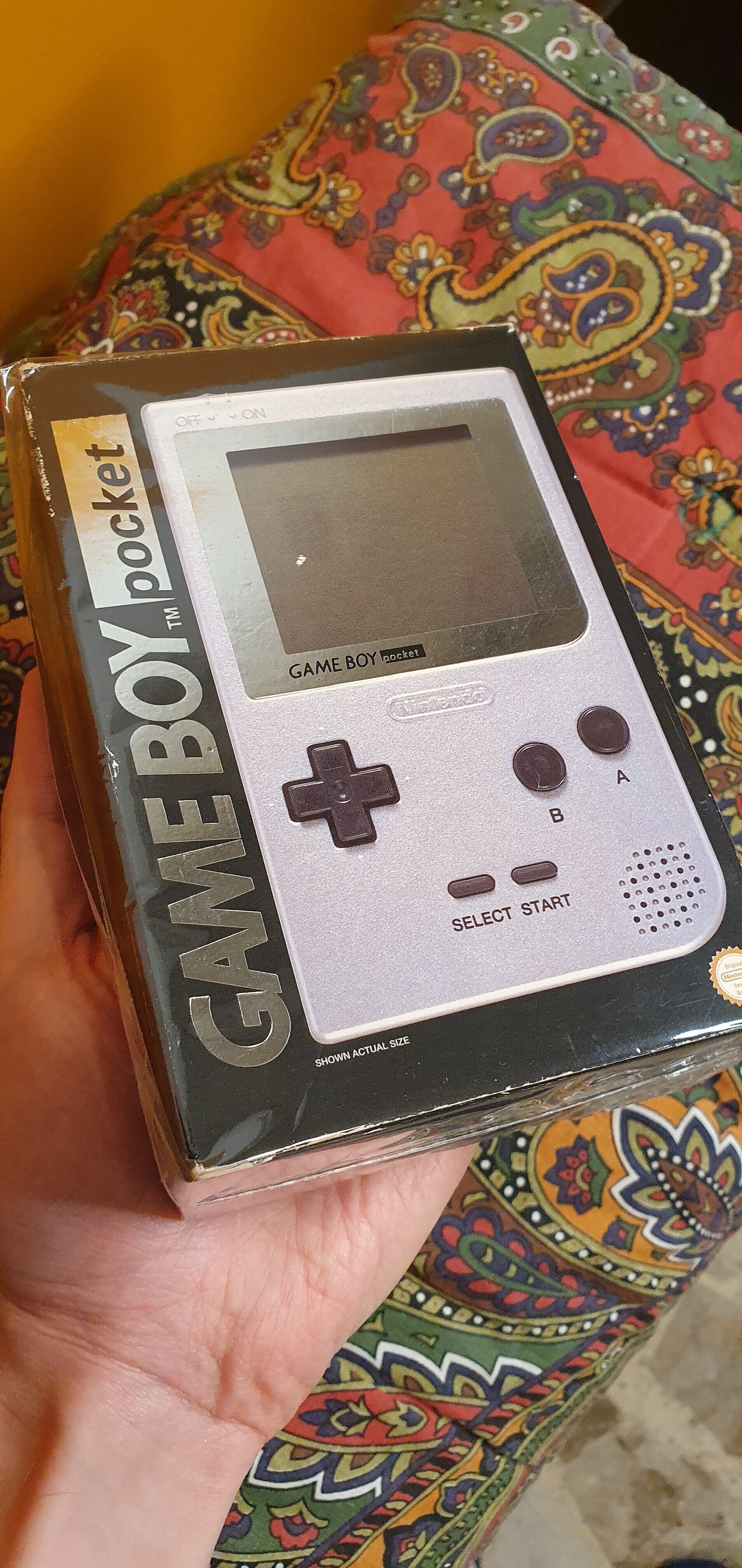  Nintendo Game Boy Pocket Silver Console [UK]