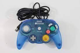 HORI Gamecube Pad Clear Blue Pad Controller