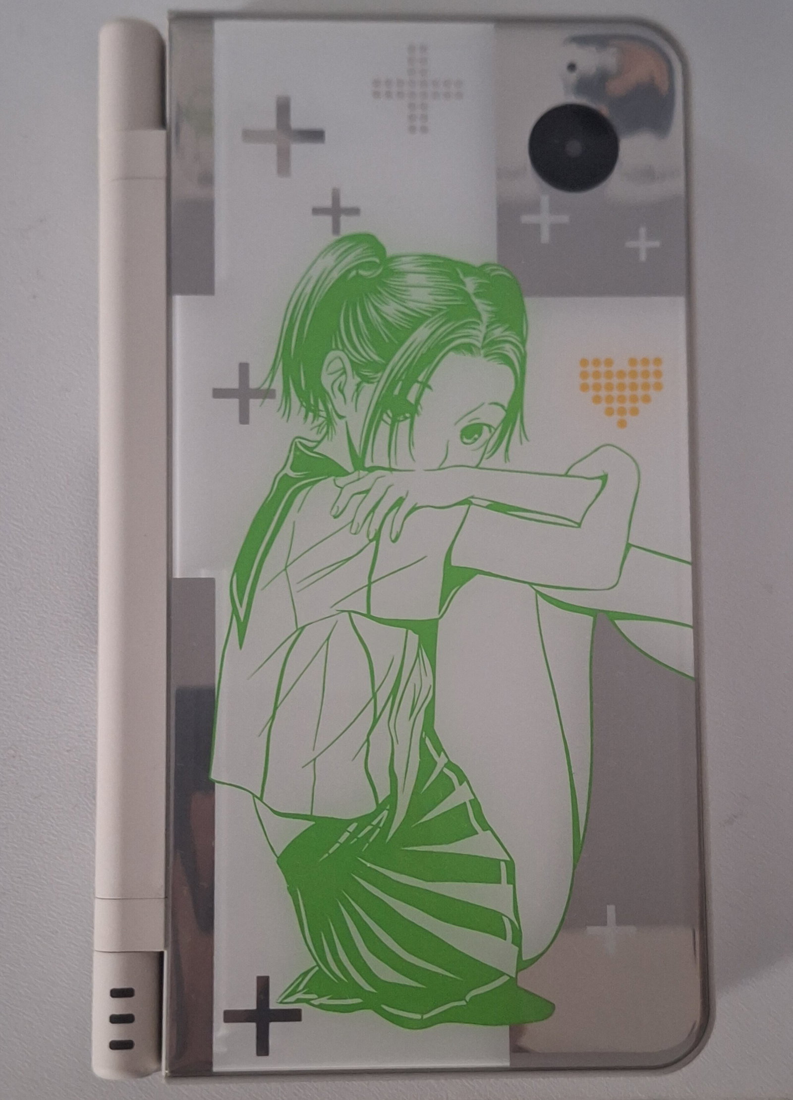 Consolevariations - Nintendo DSi LL LovePlus Green Console