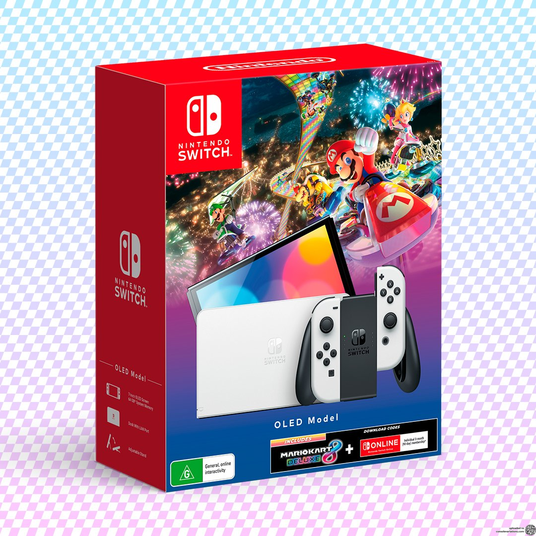 Consolevariations - Nintendo Switch OLED Model Mario Kart 8 Deluxe ...