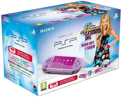 Sony PSP 3000 Purple Hannah Montana Bundle [EU]
