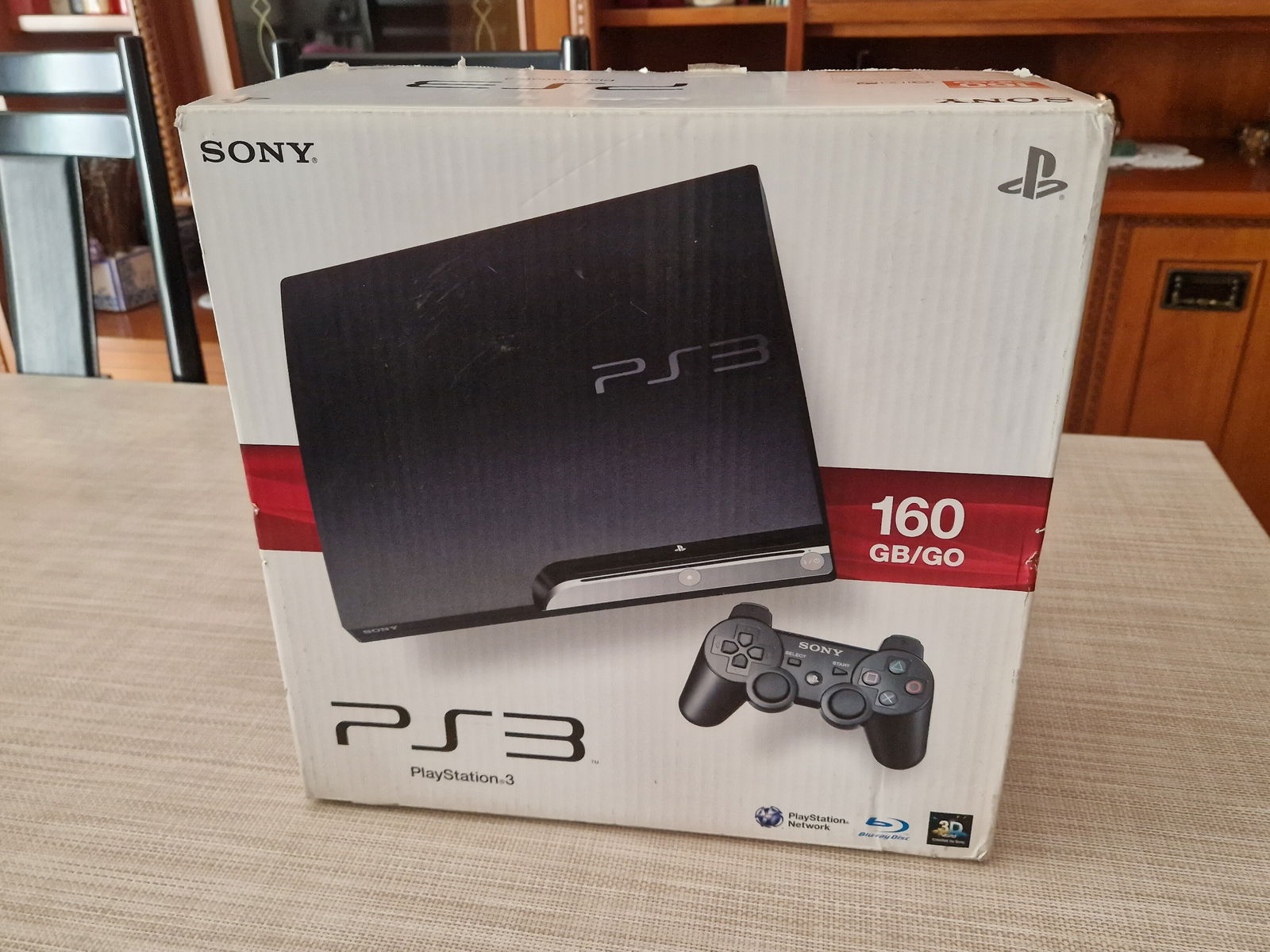  Sony PlayStation 3 Slim Charcoal Black 160 GB [EU]