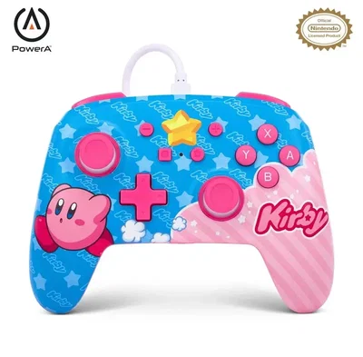 Nintendo Switch PowerA Switch Kirby Enhanced Wired Controller