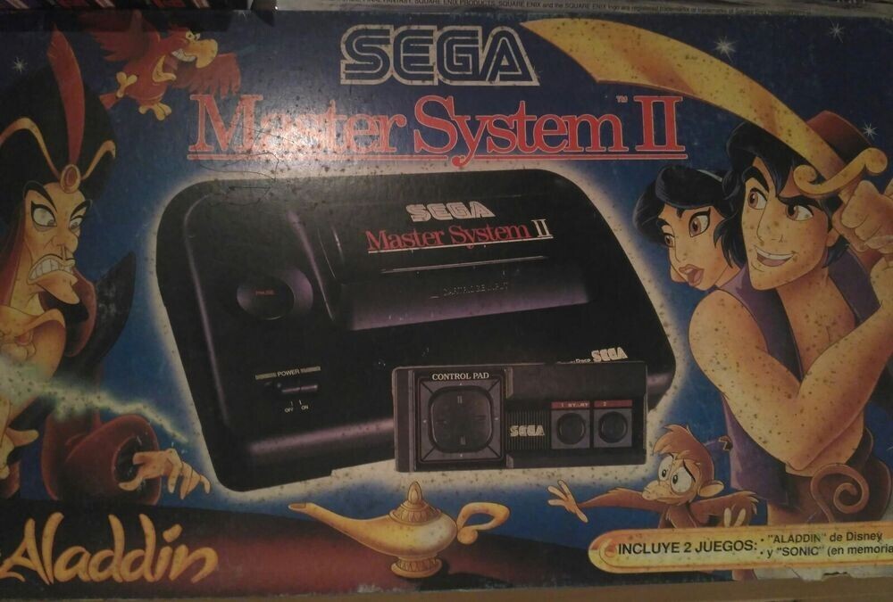  Sega Master System II Aladdin Bundle