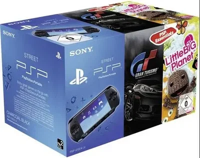 Sony PSP E1000 Gran Turismo + Little BIG Planet Bundle