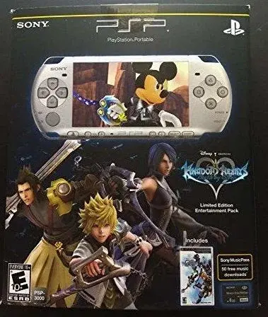 Sony PSP 3000 Kingdom Hearts Birth By Sleep Bundle