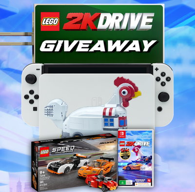 Nintendo Switch OLED Model Lego 2K Drive Console