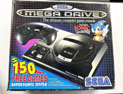 Sega Genesis Mega Drive Sonic Bundle