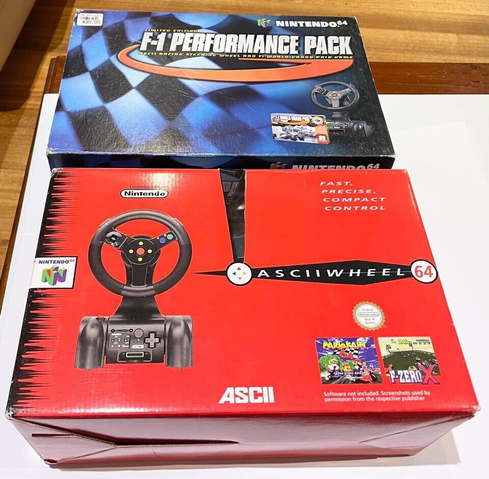  ASCII Nintendo 64 F-1 Performance Pack
