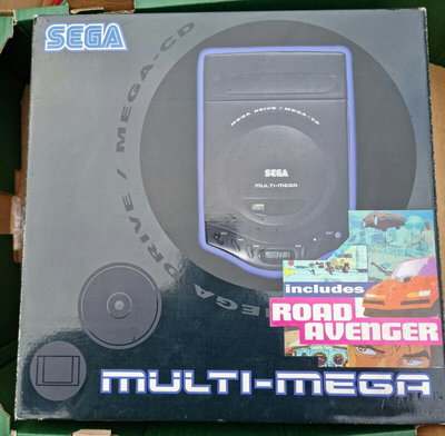 Sega Mega CD Multi-Mega Road Avenger Bundle