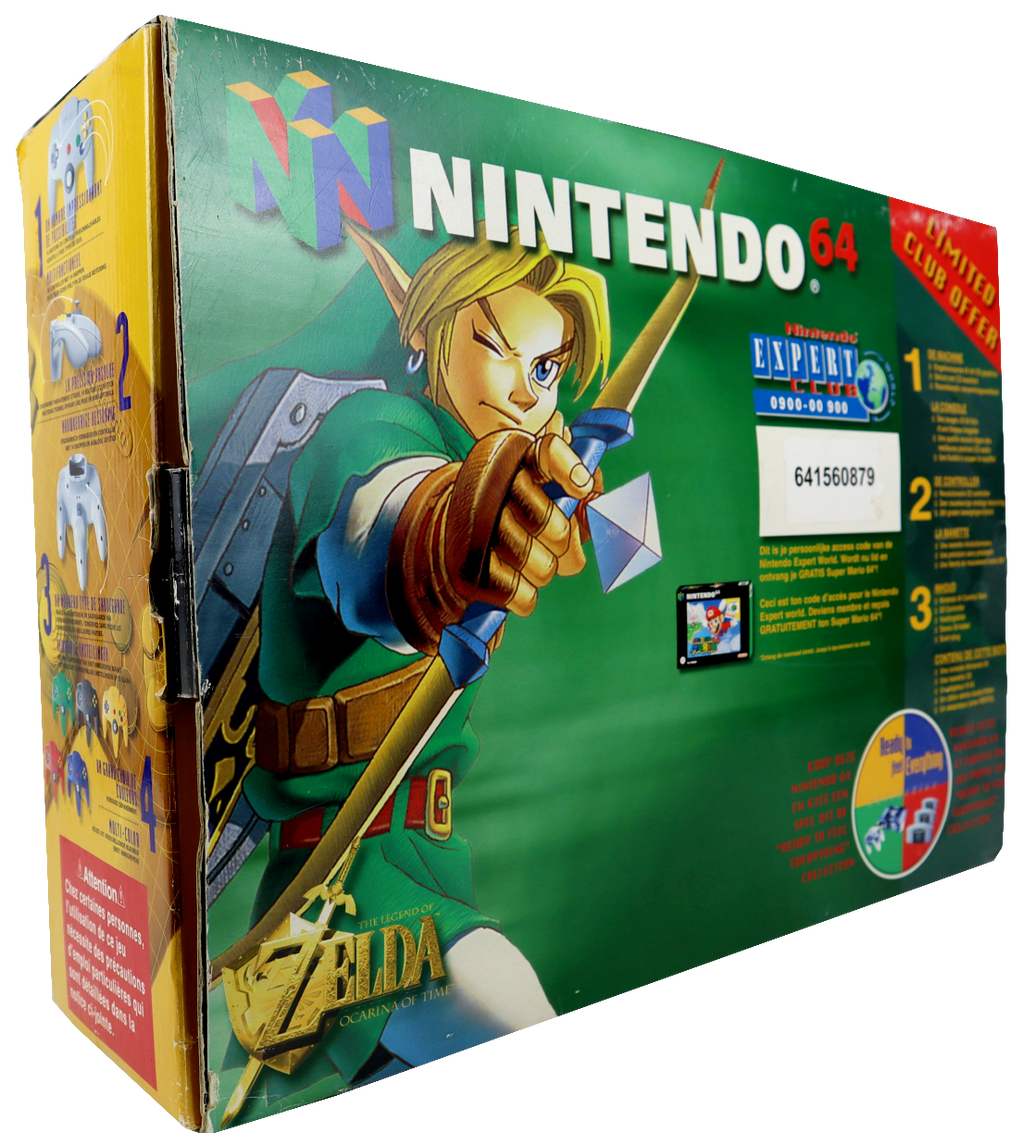 Consolevariations - Nintendo 64 Zelda Ocarina of Time Green Bundle