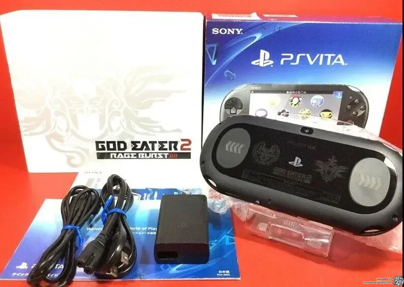 Consolevariations - Sony PS Vita Slim God eater 2 Rage Burst Black 