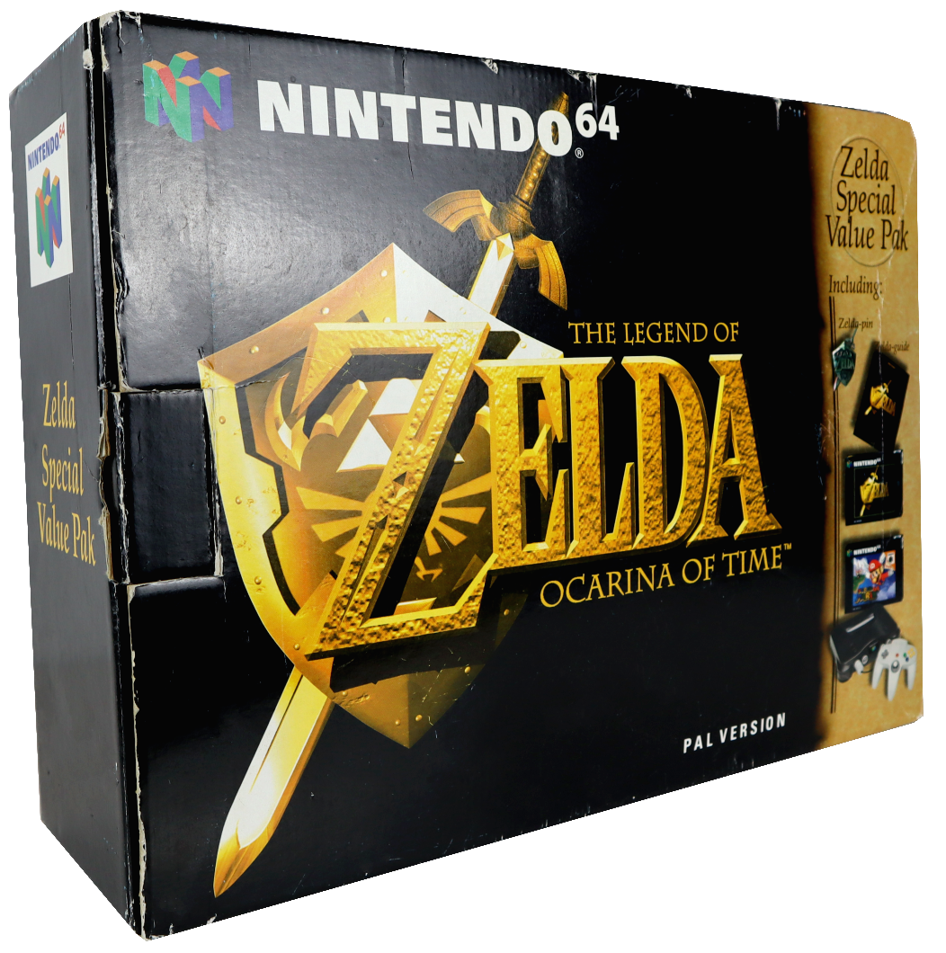 Consolevariations - Nintendo 64 Zelda Special Value Pak