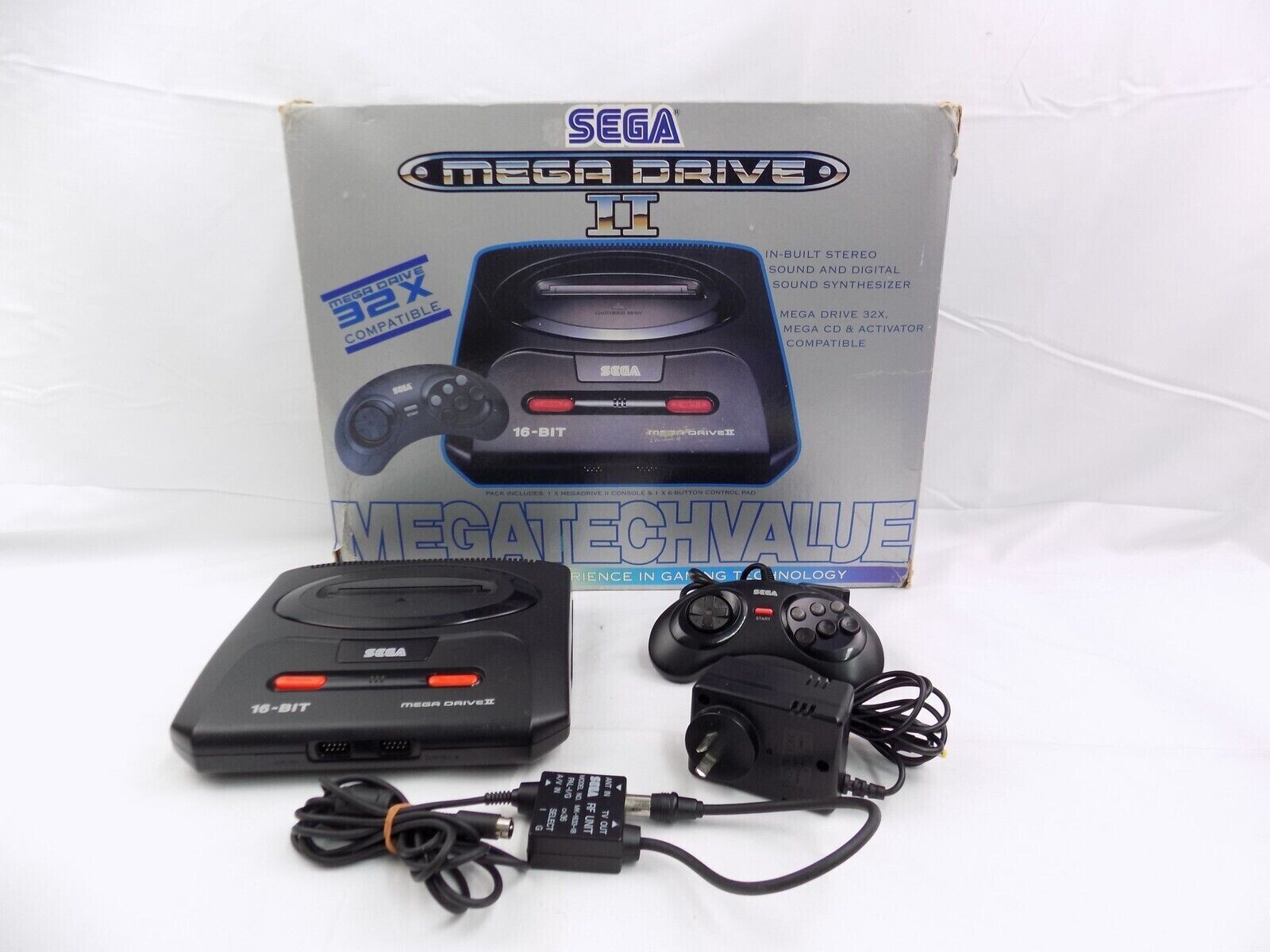  Sega Mega Drive Mega Tech Value Console