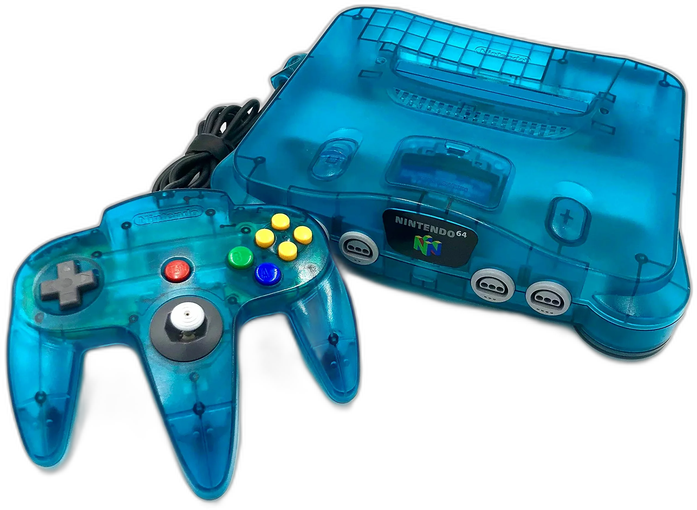  Nintendo 64 Ice Blue Console [NA]