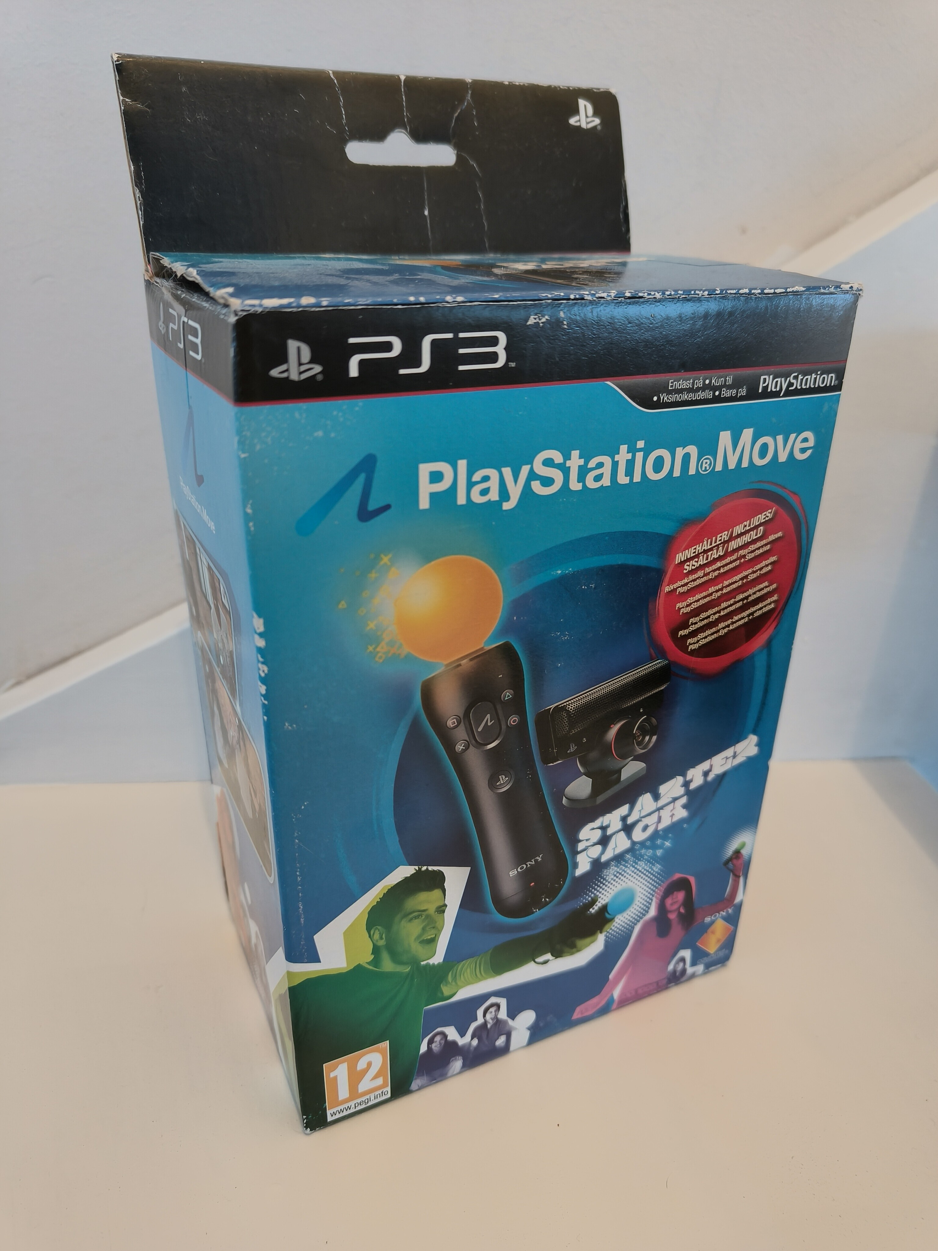  Sony PlayStation 3 Playstation Move Starter Pack