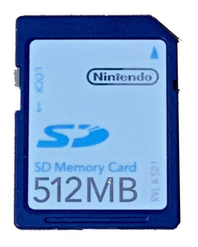 Nintendo Wii 512MB SD Card