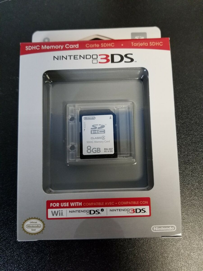 Nintendo Wii 8 GB SDHC Card