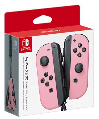 Nintendo Switch Pastel Pink Joy-Con [NA]