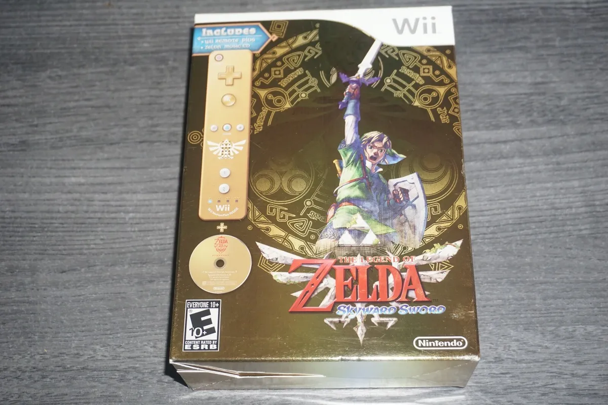  Nintendo Wii The Legend of Zelda Skyward Sword Bundle [US]