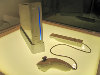 Nintendo Wii White Nunchunk Prototype