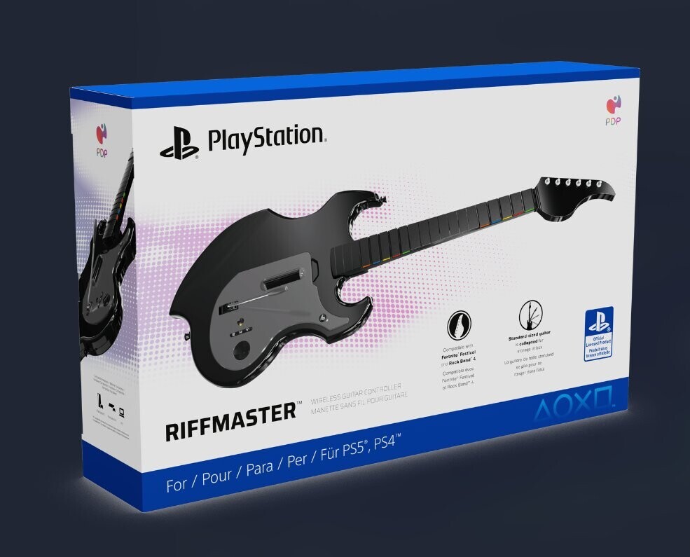  Sony PlayStation 5 PDP Riffmaster Wireless Guitar Controller [NA]