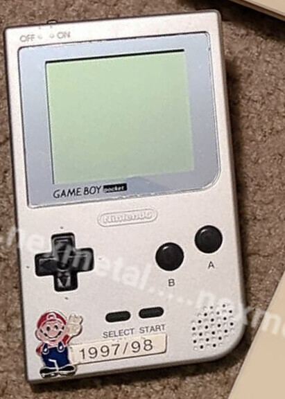  Nintendo Game Boy Pocket A.C. Fiorentina LE Team Console