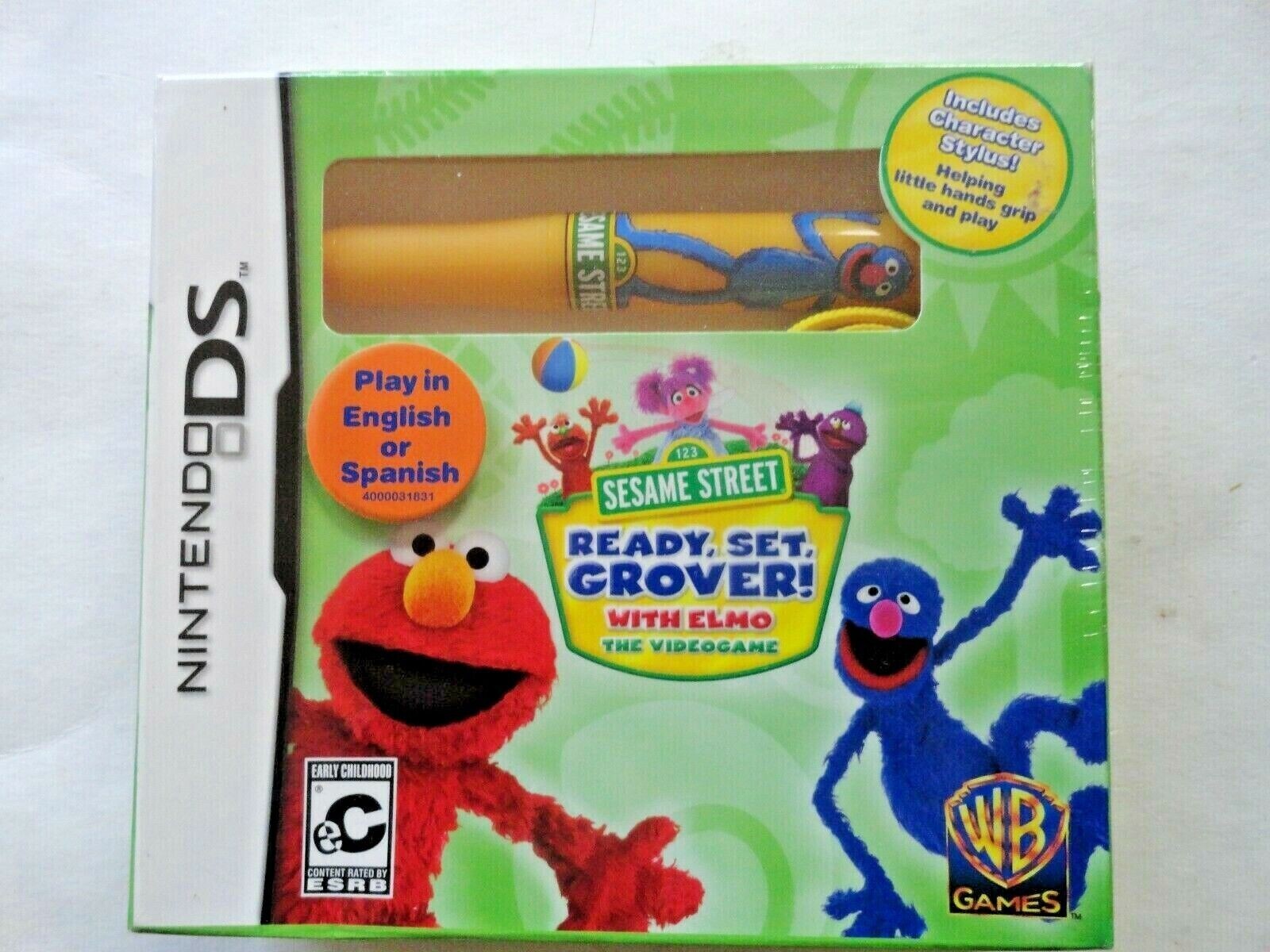  Warner Bros Games DS Ready, Set, Grover! Stylus