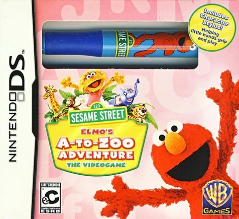  Warner Bros Games DS Elmo&#039;s A-to-Zoo Adventure Stylus
