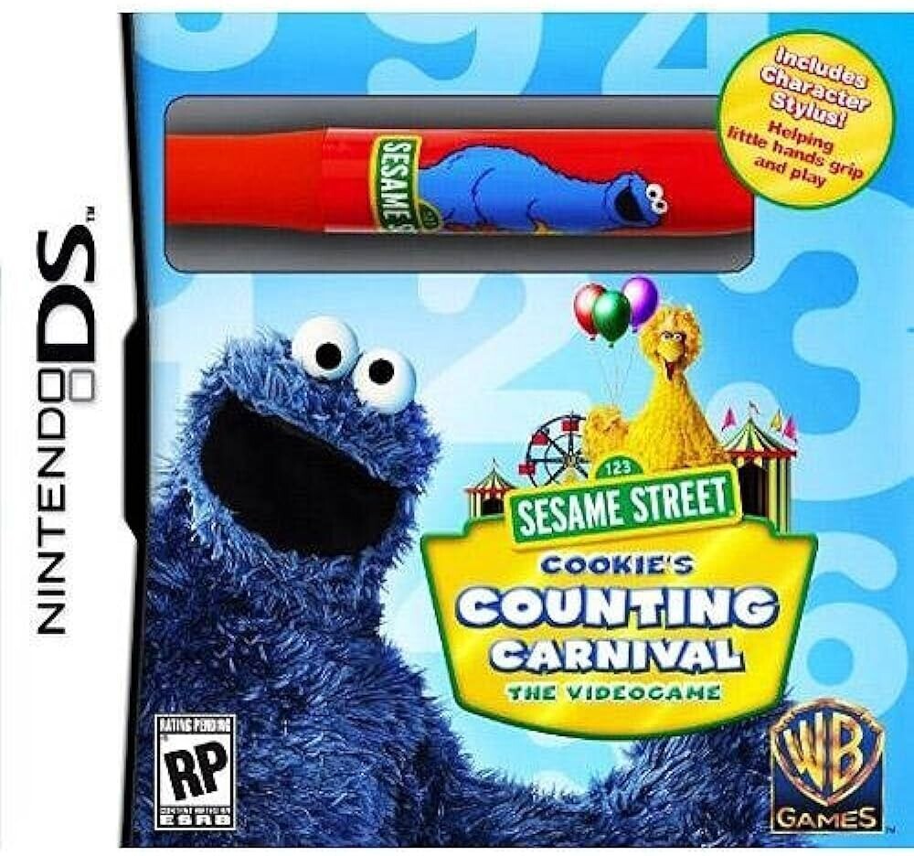  Warner Bros Games DS Cookie&#039;s Counting Carnival Stylus
