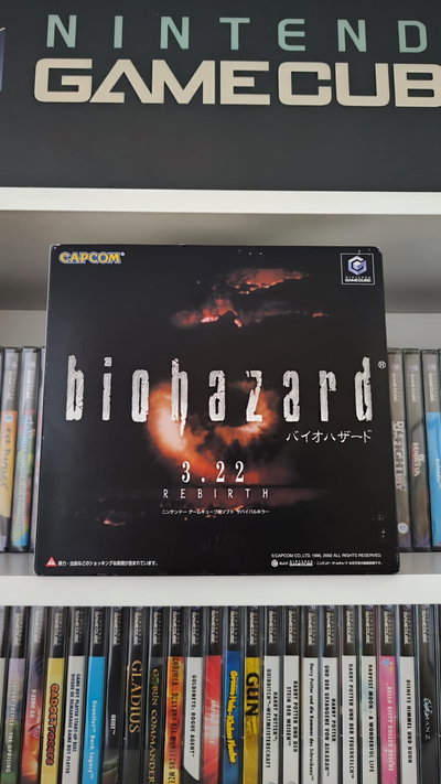 Nintendo Gamecube Resident Evil Biohazard Rebirth Promo Pack