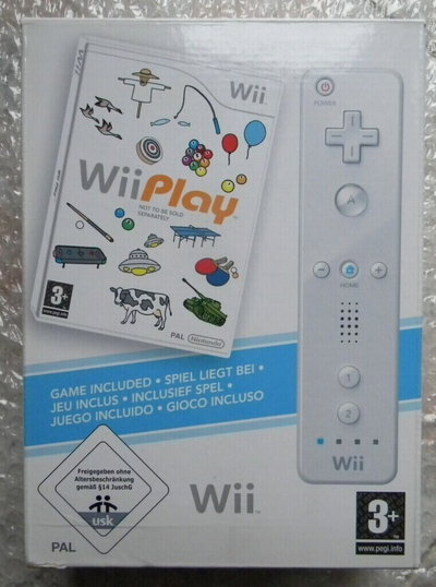 Nintendo Wii WiiMote + Wii Play Bundle [DE]