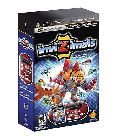 Sony PSP X000 Series Invizimals + PSP Camera Bundle [US]