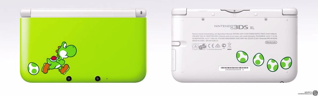 Consolevariations - Nintendo 3DS XL Yoshi Console [EU