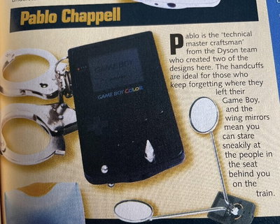 Nintendo Game Boy Color Pablo Chappell Console