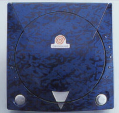 Sega Dreamcast Direct Blue Camouflage Console