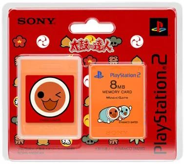  Sony PlayStation 2 Taiko: Drum Master 8MB Memory Card