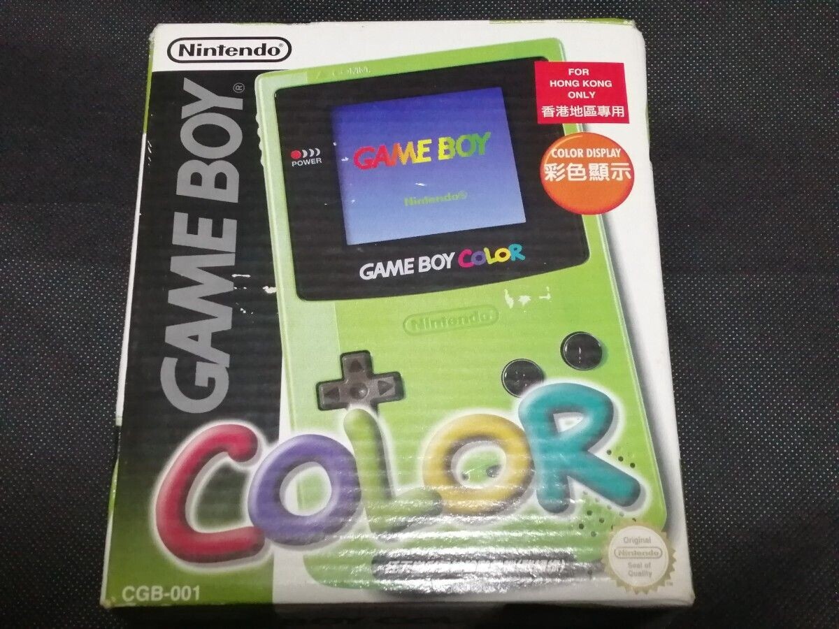  Nintendo Game Boy Color Kiwi Color Console [HK]