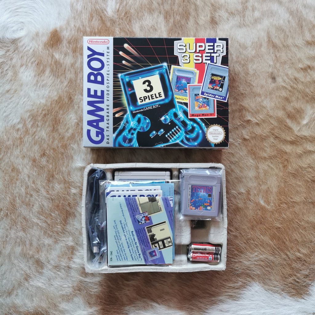 Consolevariations - Nintendo Game Boy Super 3 Set Tetris + MegaMan