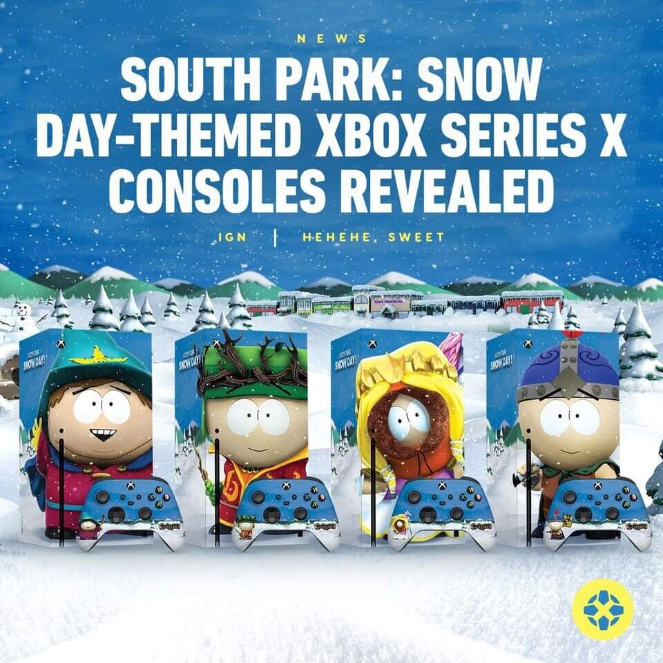  Microsoft Xbox Series X South Park: Snow Day! Console